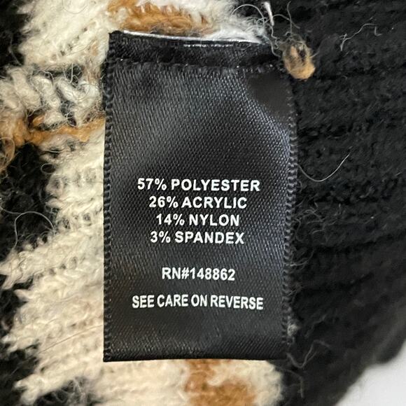 Torrid Vegan Cashmere Pullover Sweater Cheetah Print Women's size 00 - Picture 7 of 8